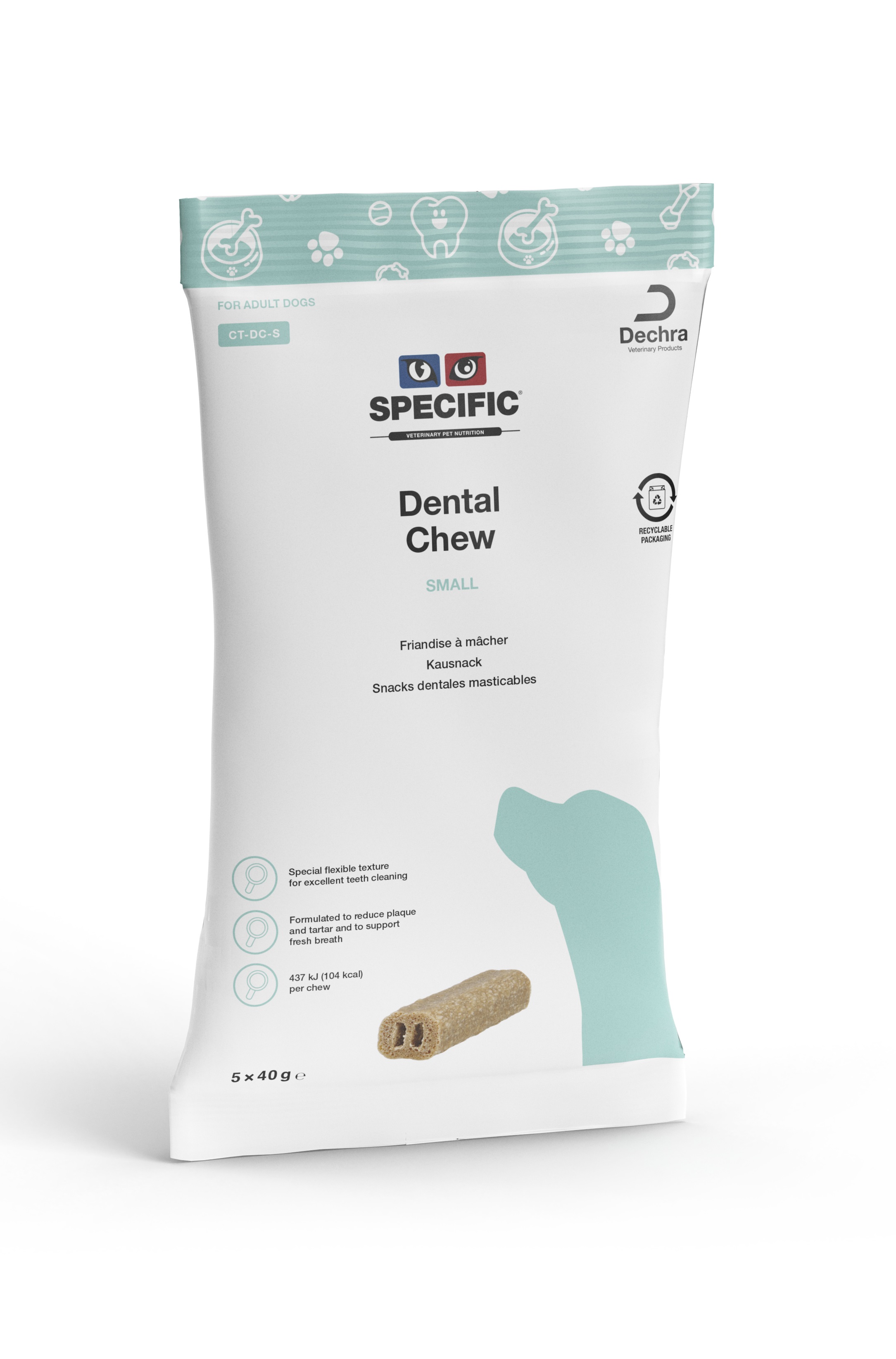 SPECIFIC CT-DC-S Dental Chew - PAMLSKY 5x40g
