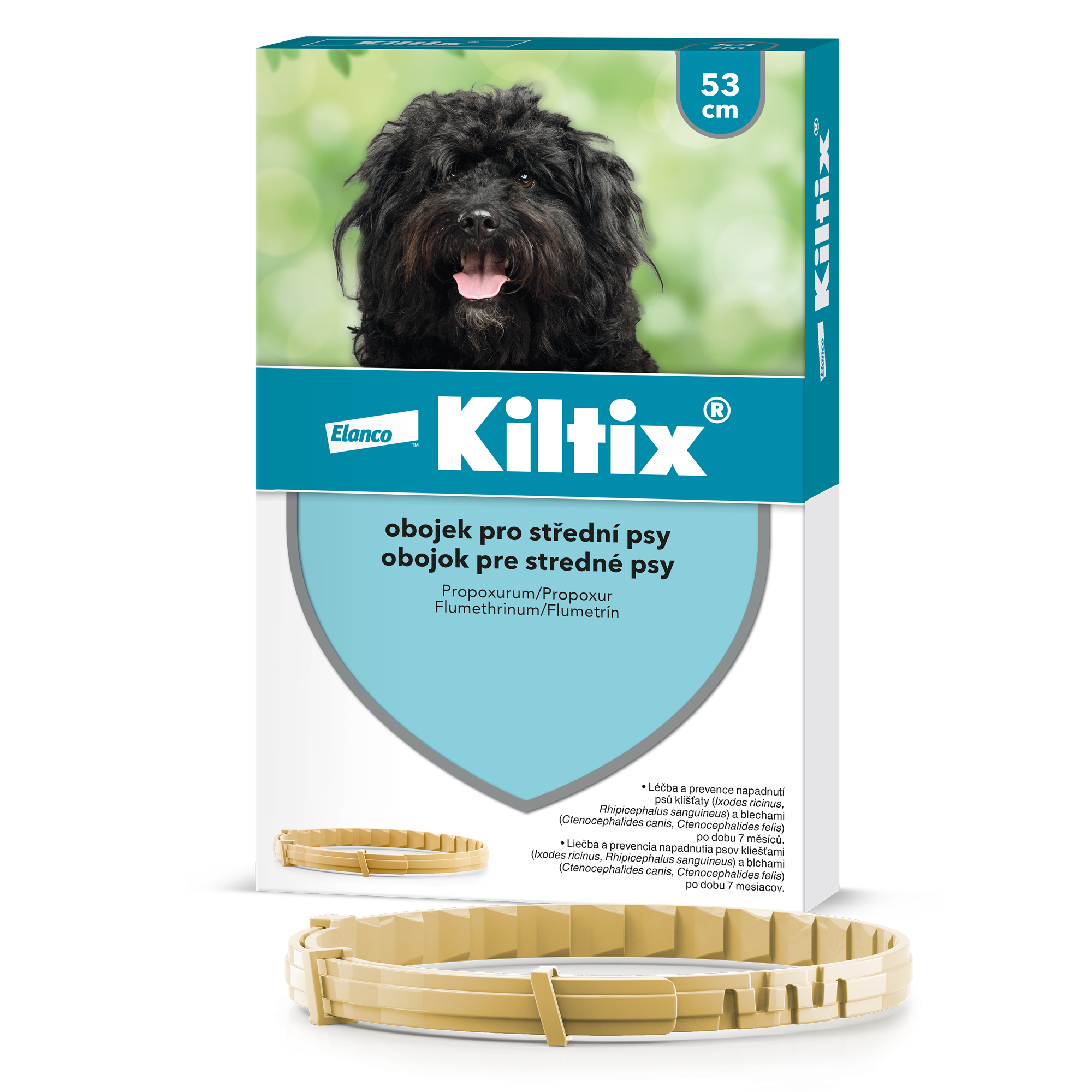Kiltix obojek pro střední psy