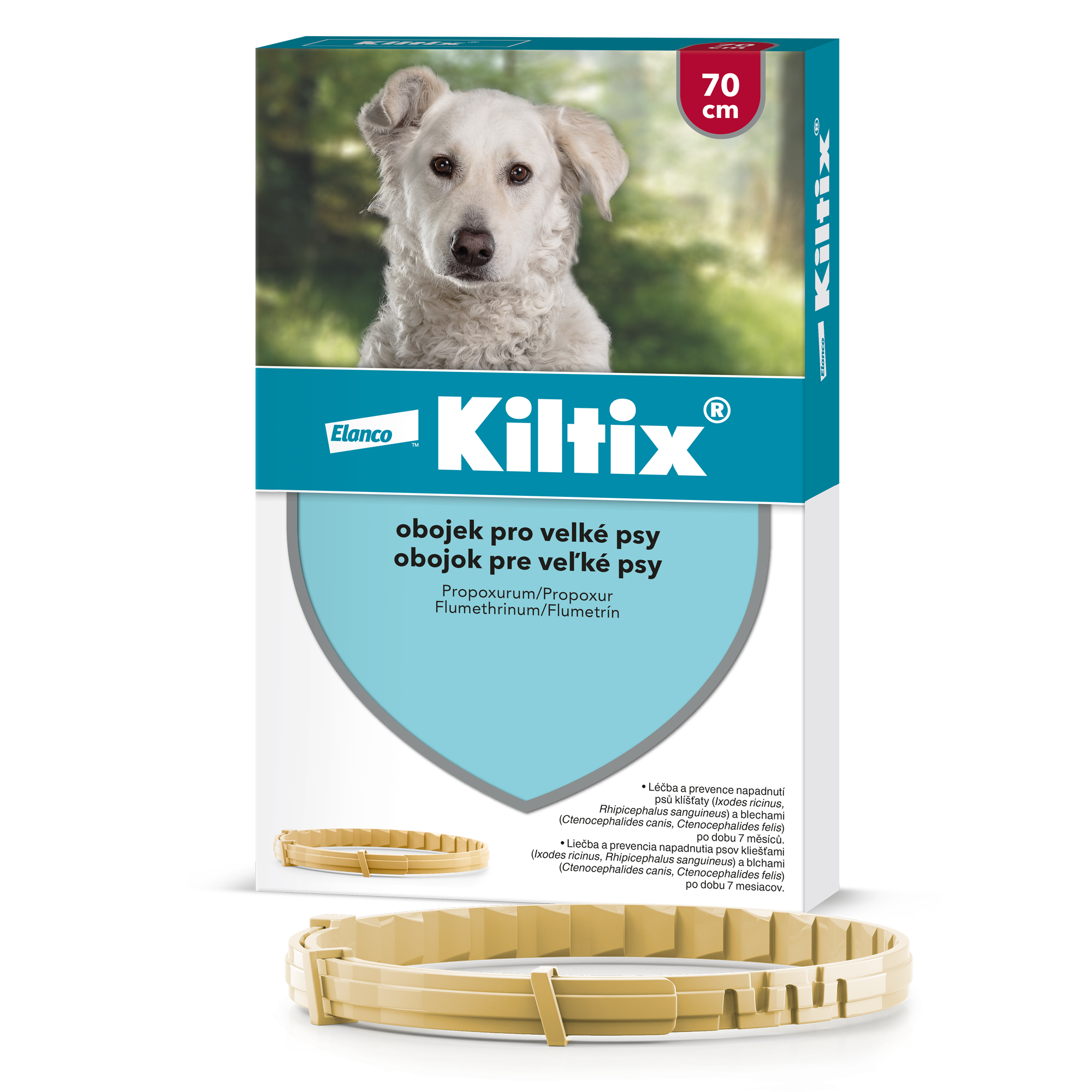 Kiltix obojek pro velké psy